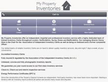 Tablet Screenshot of mypropertyinventories.co.uk